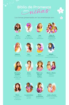 Image of Biblia RVR 1960 de Promesas para Niñas Tapa Dura