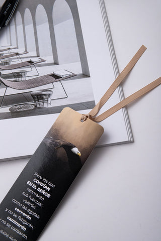 Image of Marcador de Libro con Ribbon Pero los que Confían en el Señor
