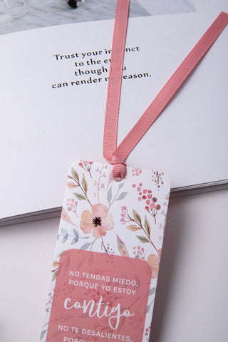 Image of Marcador de Libro con Ribbon No Tengas Miedo, Yo estoy Contigo