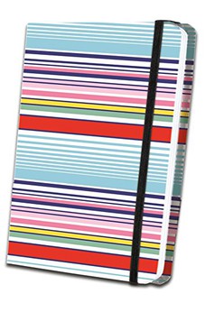 Image of Diario de Tela Líneas Horizontales