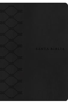 Image of Biblia NTV Letra Grande Tamaño Manual con Filament Símil Piel Negro Letra Roja