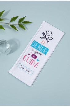 Image of Toalla de Cocina: El Señor Es Quien Te Cuida