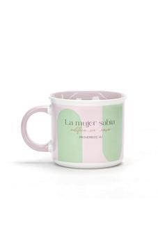 Image of Taza 18 OZ Colección Mujer Virtuosa La Mujer Sabia