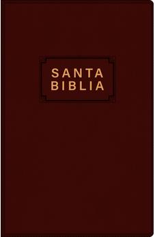Image of Biblia NTV Edición Premio y Regalo Vinil Vino Tinto Letra Roja