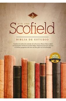 Image of Biblia RVR 1960 de Estudio Scofield Chocolate Símil Piel