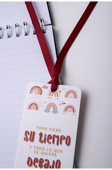 Image of Marcador de Libro con Ribbon Todo Tiene su Tiempo