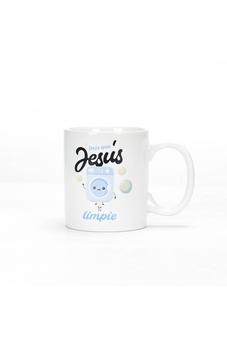 Image of Taza 12 OZ Colección Comparte Jesús te Limpie