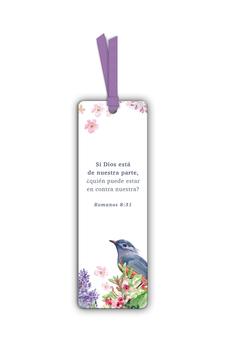 Image of Marcador de Libro con Ribbon Si Dios está de Nuestra Parte