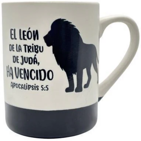Image of Taza 17 OZ Colección Gracia sobre Gracia. El león de Judá