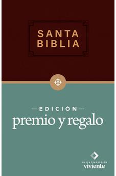 Image of Biblia NTV Edición Premio y Regalo Vinil Vino Tinto Letra Roja