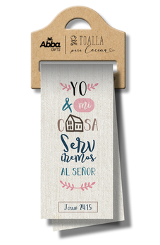 Image of Toalla de Cocina Yo y mi Casa
