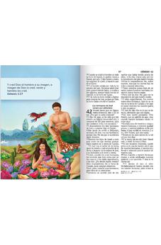 Image of Biblia RVR 1960 Compacta para Niños Vinilo con Cierre