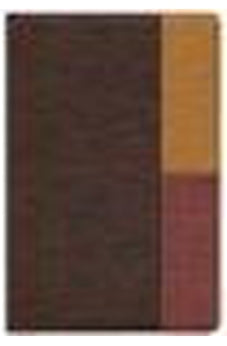 Image of Biblia RVR 1960 de Estudio Arco Iris Multicolor Símil Piel Cocoa Terracota con Índice
