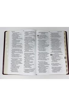 Image of Biblia RVR 1960 Letra Súper Gigante Símil Piel Borgoña con Índice