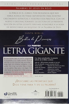 Image of Biblia RVR 1960 de Promesas Letra Gigante Azul Triángulos Símil Piel