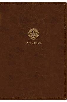Image of Biblia RVR 1960 Letra Súper Gigante 17 Puntos Café con Cierre e Índice