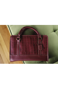 Image of Forro de Biblia Reptil Vino Grande