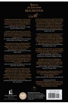 Image of Biblia RVR 1960 de Estudio MacArthur Tapa Dura