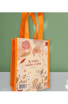 Image of Bolsa Tote Bag Pequeña a Todo Color la Amistad