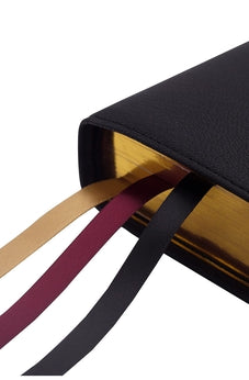 Image of Biblia NBLA Ultrafina Letra Grande Colección Premier Piel de Cabra Negra