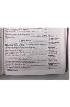 Image of Biblia RVR 1960 de Estudio Thompson Orquidea Duo