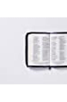 Image of Biblia NBLA Ultrafina Tamaño Compacto Piel Azul Grisáceo con Cierre Palabras de Jesús en Rojo