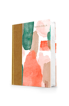 Image of Biblia RVR 1960 Letra Grande Tamaño Manual Multicolor Símil Piel con Índice