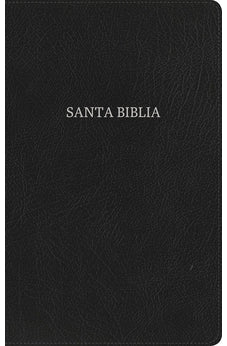 Image of Biblia RVR 1960 Ultrafina Negro Piel Fabricada con Índice