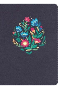 Image of Biblia RVR 1960 Compacta Bordado sobre Tela con Índice