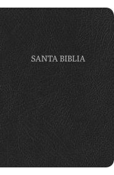 Biblia NVI Letra Grande Tamaño Manual Negro Piel Fabricada