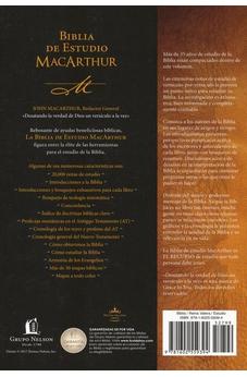 Image of Biblia RVR 1960 de Estudio MacArthur Rústica
