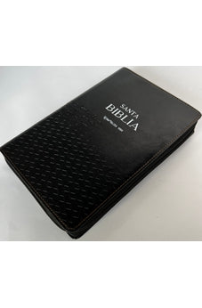 Image of Biblia RVR 1960 Letra Grande Tamaño Manual Negro Marrón