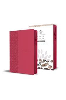 Image of Biblia RVR 1960 Letra Grande Tamaño Manual Fuscia con Cierre