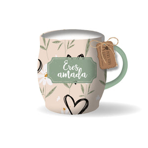 Taza Alegría Eres Amada