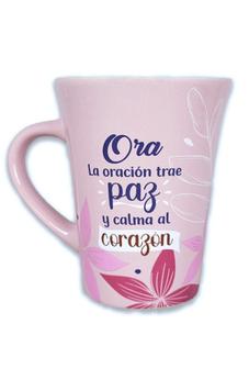 Taza Mensajes de Bendicion Ora la Oracion Trae Paz