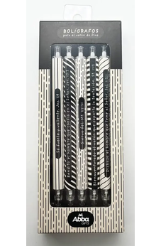 Pack 5 Bolígrafos en Caja Varón de Dios