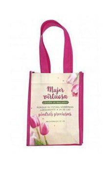 Bolsa Tote Bag Pequeña A Todo Color Mujer Virtuosa