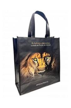 Bolsa Tote Bag Grande A Todo Color León de Judá