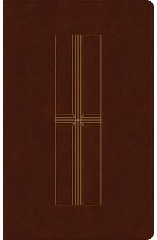 Biblia NTV Ultrafina con Filament Café Símil Piel