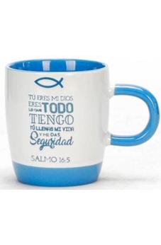 Taza 10 Oz Colección Elemental Tú eres Mi Dios
