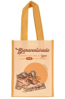 Image of Bolsa Tote Bag Pequeña a Todo Color. Bienaventurado el Hombre