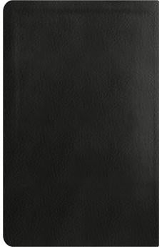 Biblia NBLA de Estudio de La Reforma Edición Condensada Piel Genuina Premium Negro
