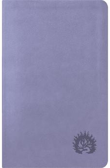 Biblia NBLA de Estudio de La Reforma Edición Condensada Lavanda Símil Piel