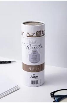 Delantal/mandil de algodón. Receta para ser feliz