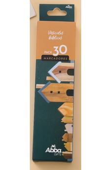 Pack 30 marcadores de libro en caja de cartón. Yo y mi casa
