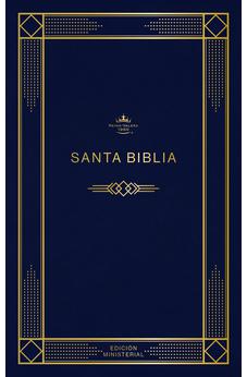 Image of Biblia RVR 1960 Económica Azul Oscuro Rústica