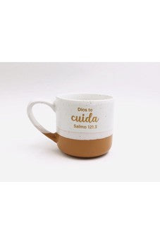 Taza 12 Oz Colección Acuarela Dios te Cuida