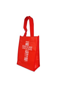 Bolsa Tote Bag Pequeña A Todo Color Porque Dios No Nos Ha Dado