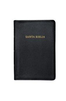 Biblia RVR 1960 Letra Gigante Negro Símil Piel con Índice
