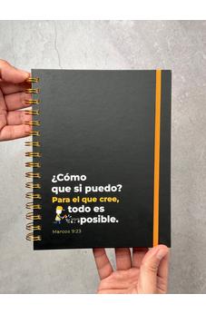 Libreta de Anillas con Elásico Para el que Cree